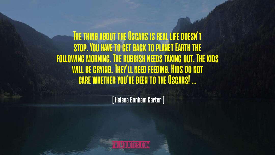 Fresh Morning quotes by Helena Bonham Carter