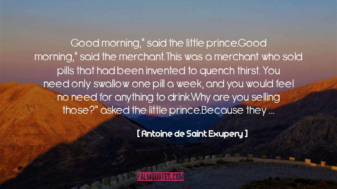 Fresh Prince Hillary quotes by Antoine De Saint Exupery