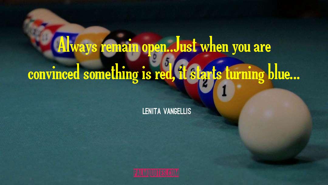 Fresh Starts quotes by Lenita Vangellis