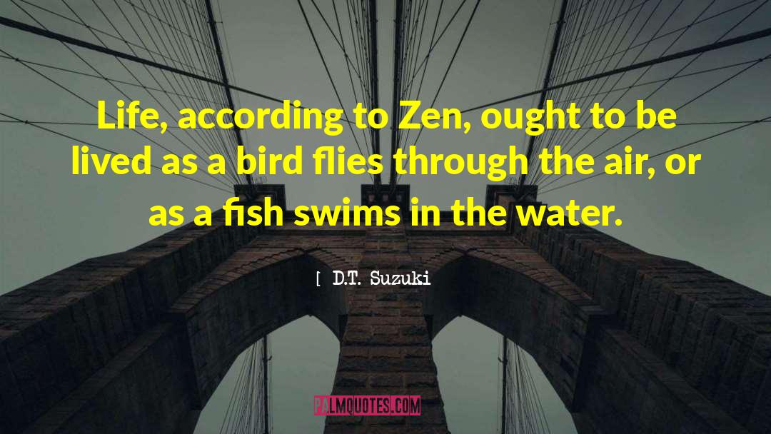 Fresh Water quotes by D.T. Suzuki