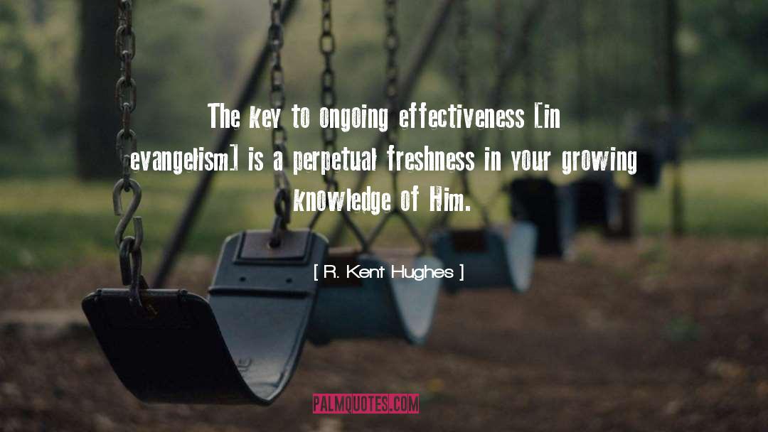 Freshness quotes by R. Kent Hughes