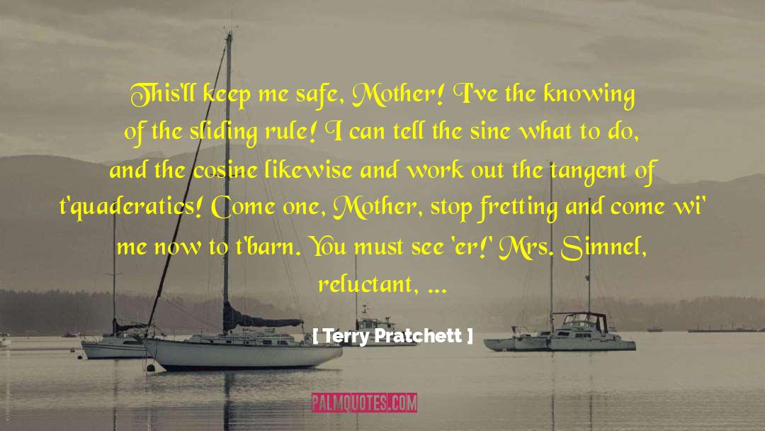 Fretting quotes by Terry Pratchett