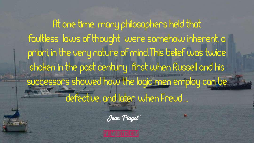 Freud Transference quotes by Jean Piaget