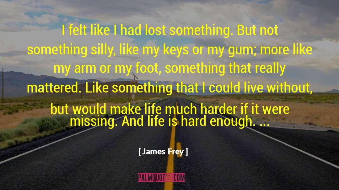 Frey quotes by James Frey