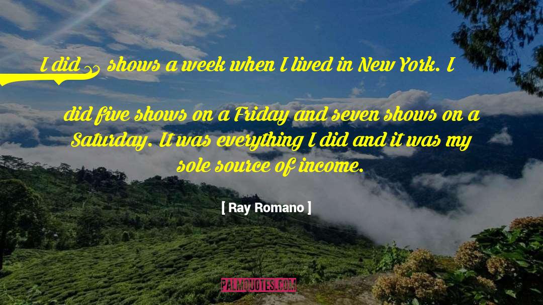 Friday Gym quotes by Ray Romano