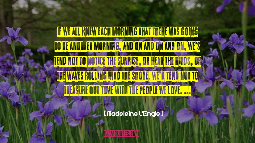 Friday Morning quotes by Madeleine L'Engle