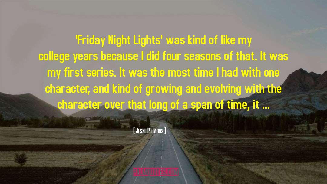 Friday Night Lights quotes by Jesse Plemons