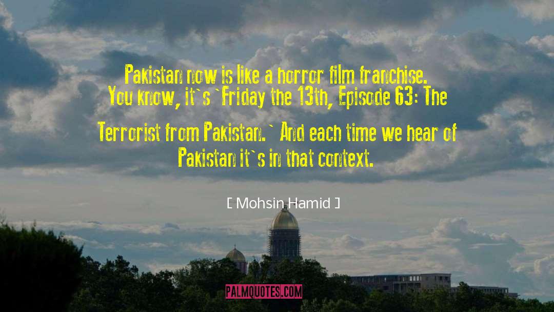 Friday The 13th quotes by Mohsin Hamid