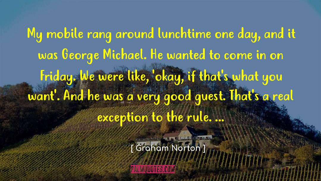 Friday The Thirteenth quotes by Graham Norton