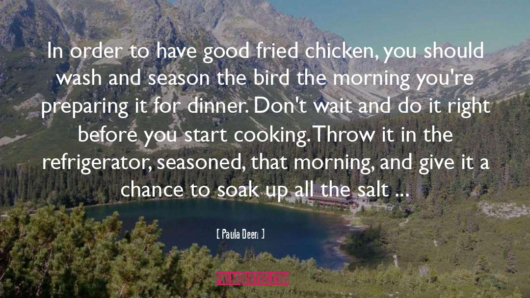 Fried Chicken quotes by Paula Deen