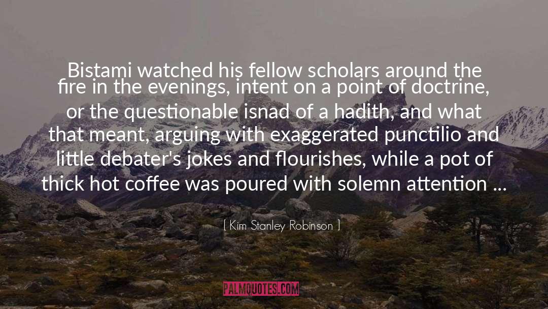 Friend And Coffee quotes by Kim Stanley Robinson