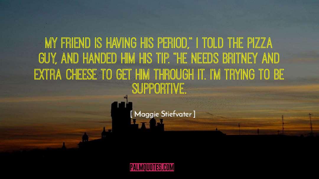 Friend And Coffee quotes by Maggie Stiefvater