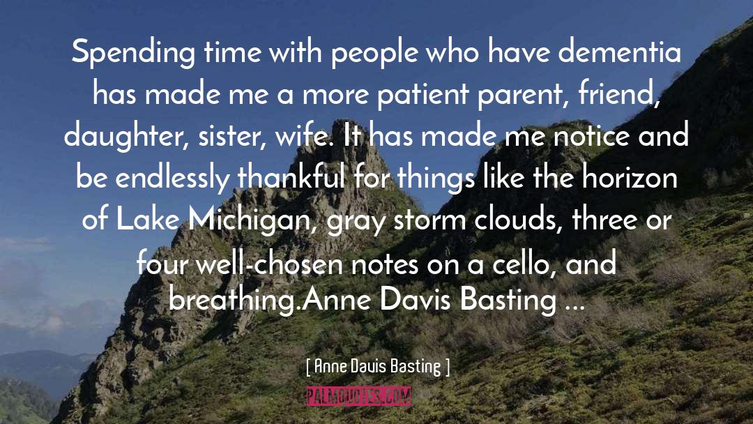 Friend Died quotes by Anne Davis Basting