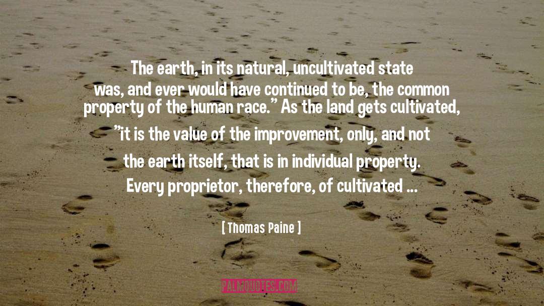 Friend Of The Earth quotes by Thomas Paine