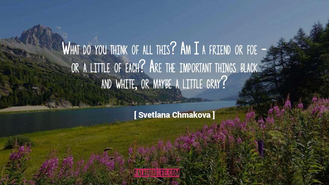 Friend Or Foe quotes by Svetlana Chmakova