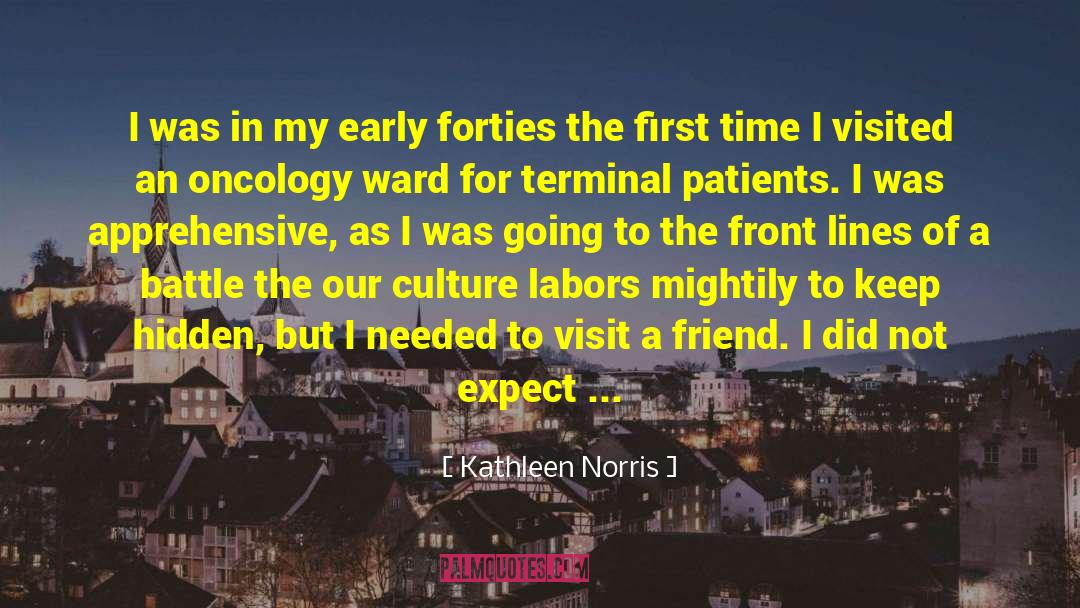 Friend Trader quotes by Kathleen Norris