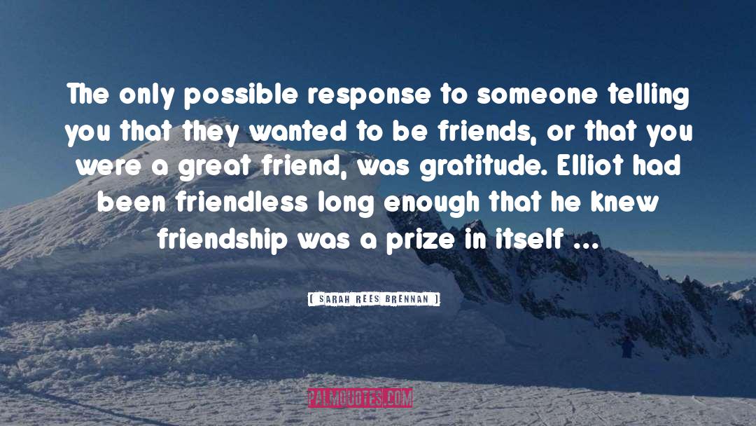 Friendless quotes by Sarah Rees Brennan