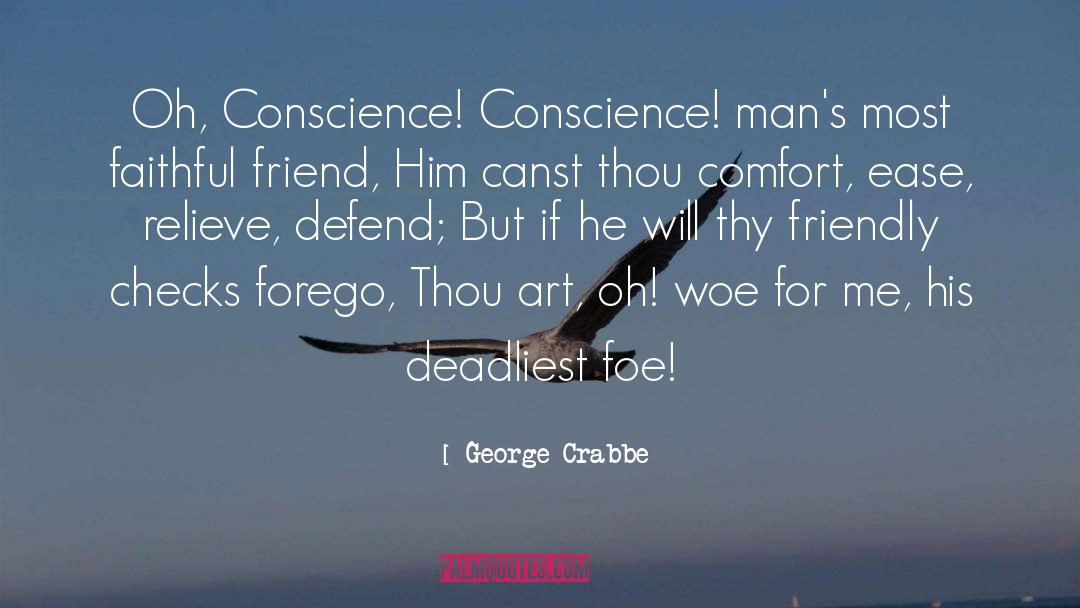 Friendly Debate quotes by George Crabbe