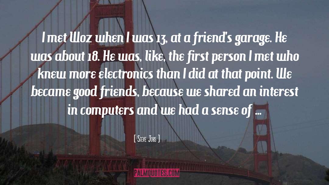 Friendly Person quotes by Steve Jobs