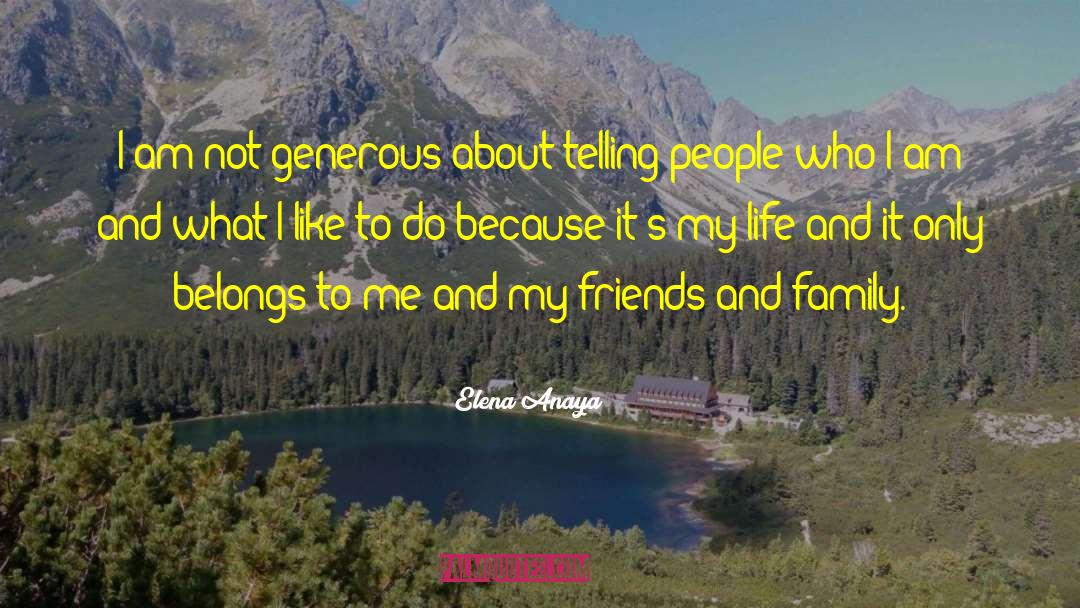 Friends And Enemies quotes by Elena Anaya