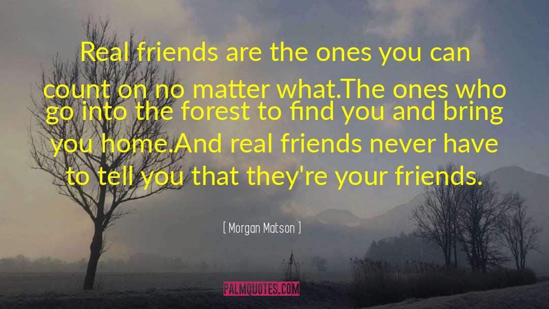 Friends Be Your Own Windkeeper quotes by Morgan Matson