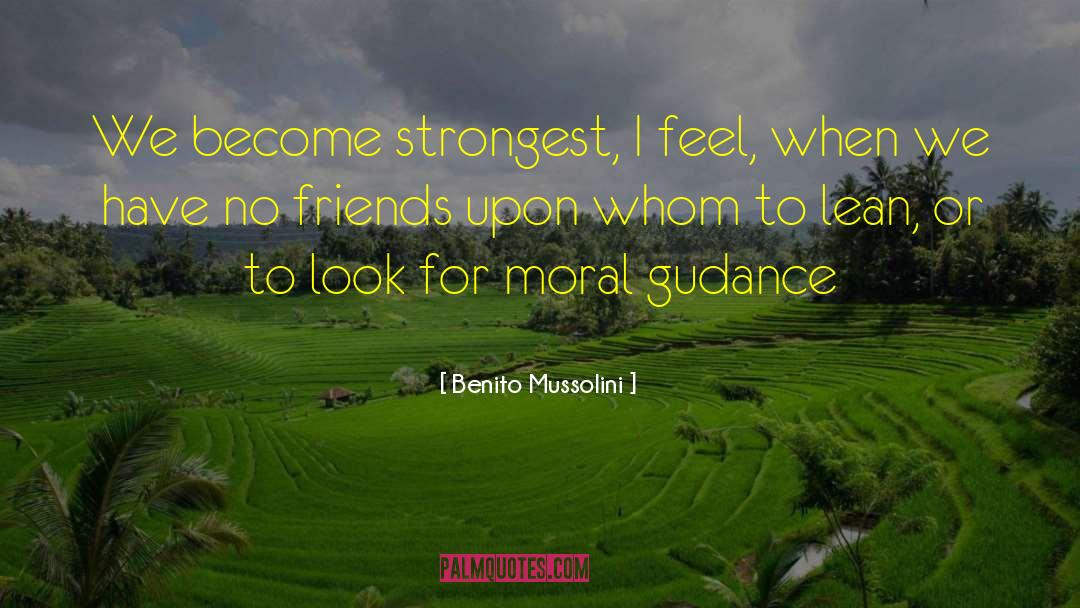 Friends For Christmas quotes by Benito Mussolini