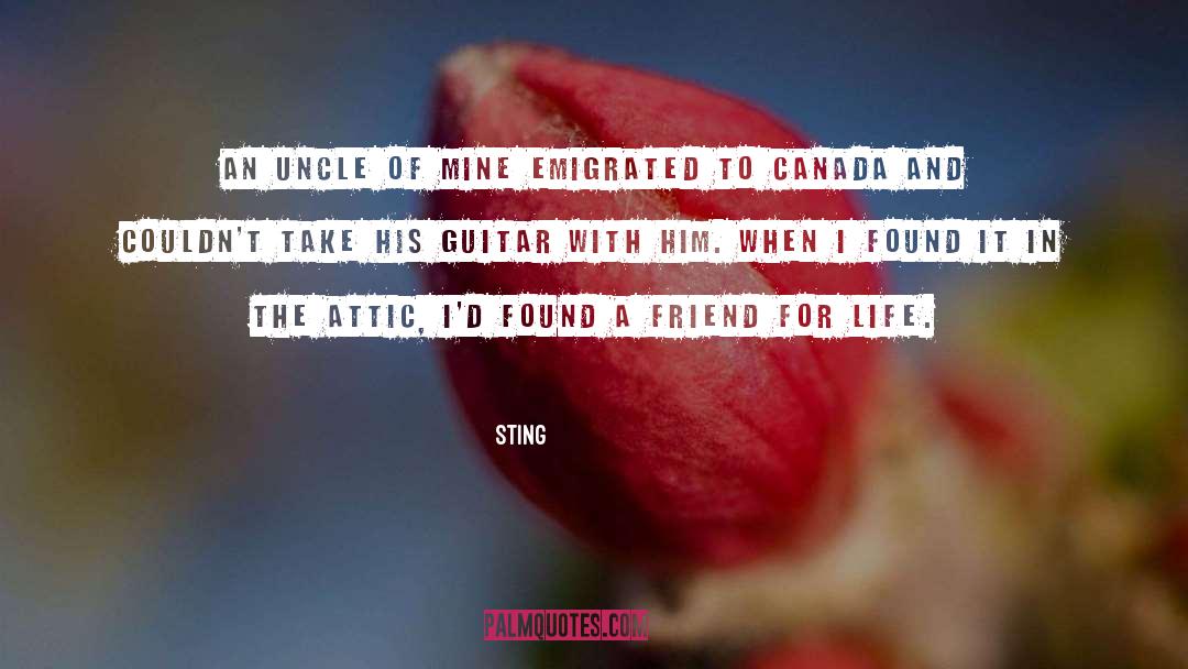 Friends For Life quotes by Sting