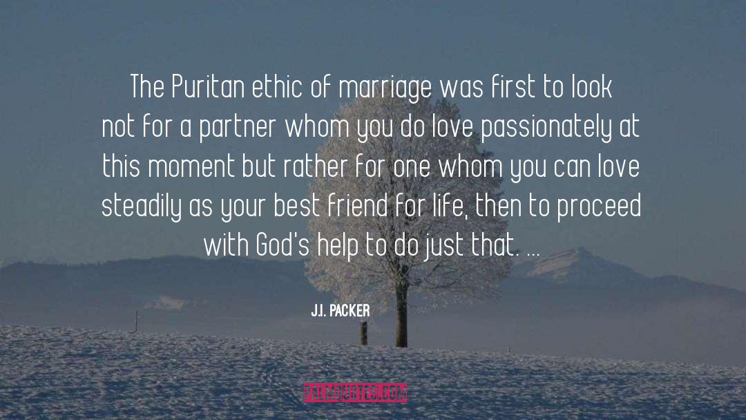 Friends For Life quotes by J.I. Packer