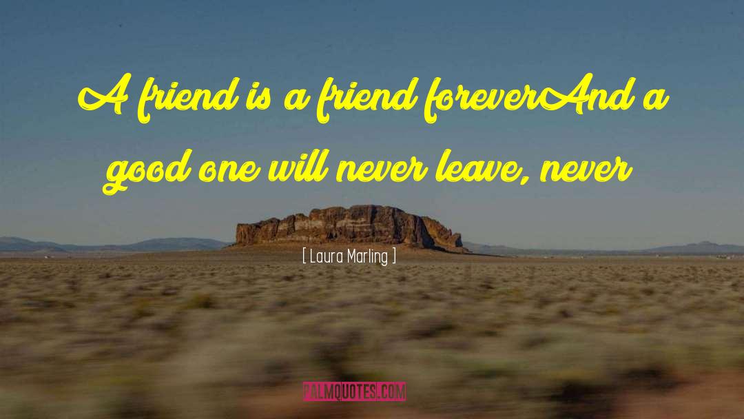 Friends Forever quotes by Laura Marling