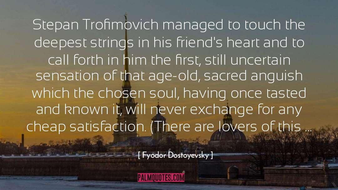 Friends To Lovers Romance quotes by Fyodor Dostoyevsky