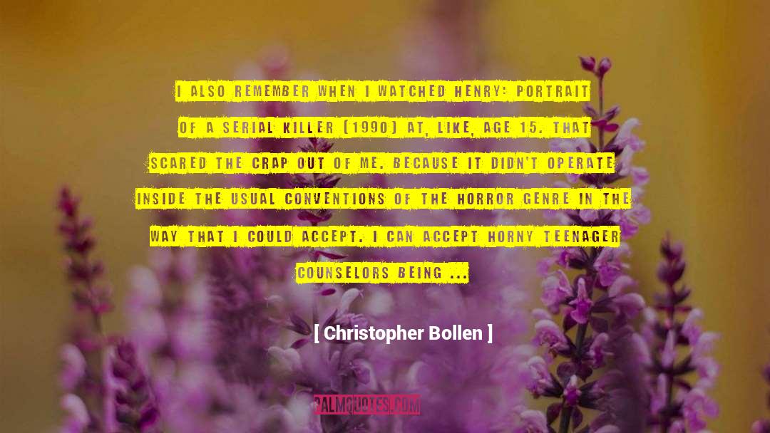 Friends Treat Me Like Crap quotes by Christopher Bollen