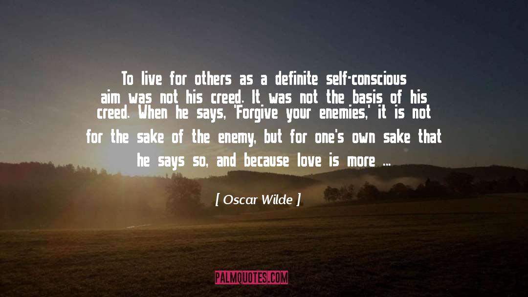 Friends Turn Enemies quotes by Oscar Wilde