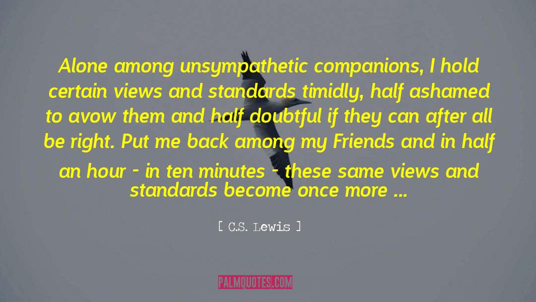 Friendship And Relation quotes by C.S. Lewis