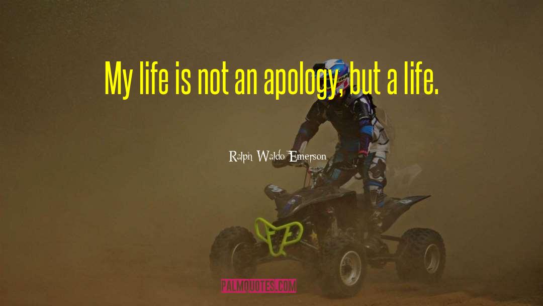 Friendship Apology quotes by Ralph Waldo Emerson