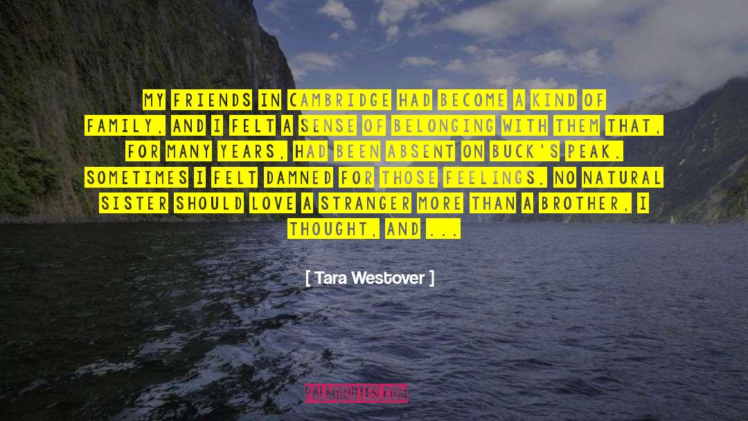 Friendship Become Enemy quotes by Tara Westover