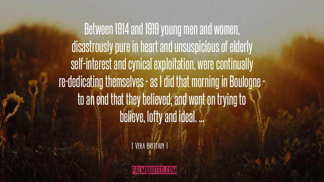 Friendship Between Men And Women quotes by Vera Brittain