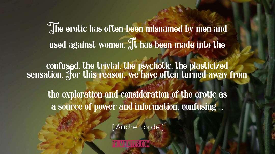 Friendship Between Men And Women quotes by Audre Lorde