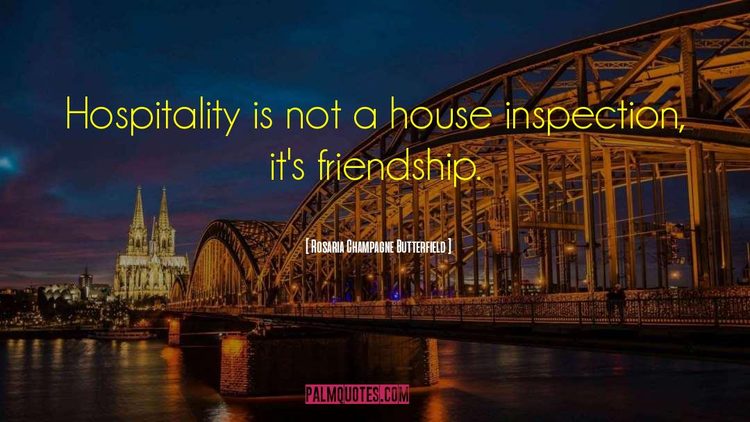 Friendship Continues quotes by Rosaria Champagne Butterfield