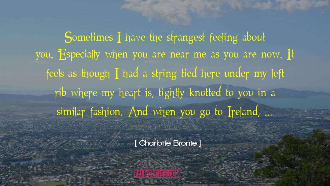 Friendship Distance quotes by Charlotte Bronte