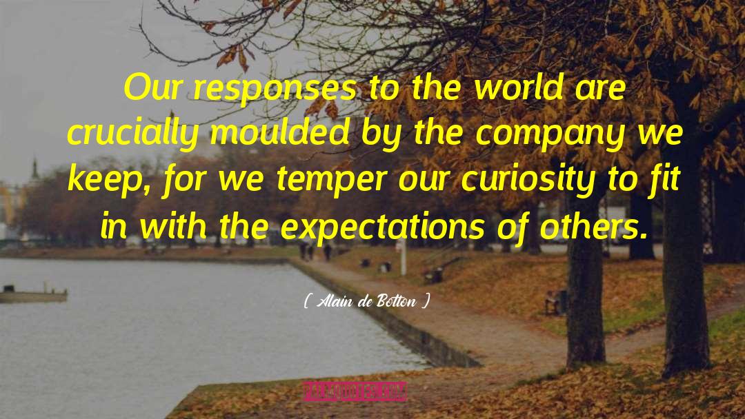 Friendship Essence quotes by Alain De Botton