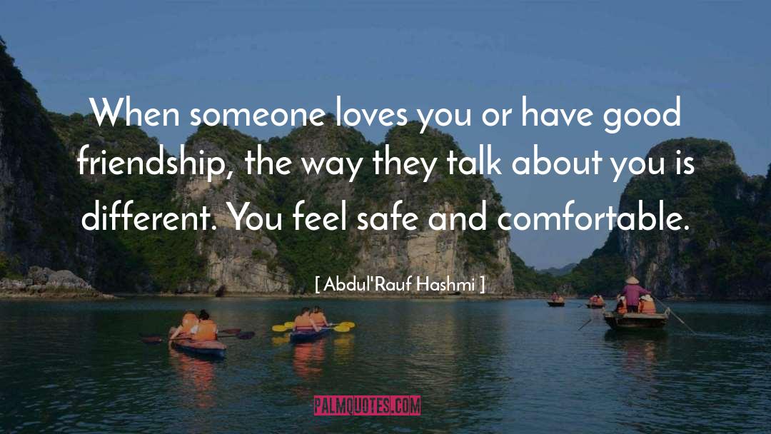 Friendship Movie Quote quotes by Abdul'Rauf Hashmi