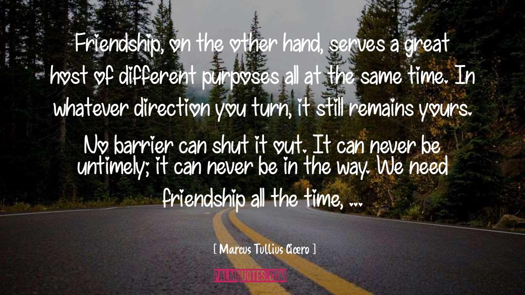 Friendship Needs No Words quotes by Marcus Tullius Cicero