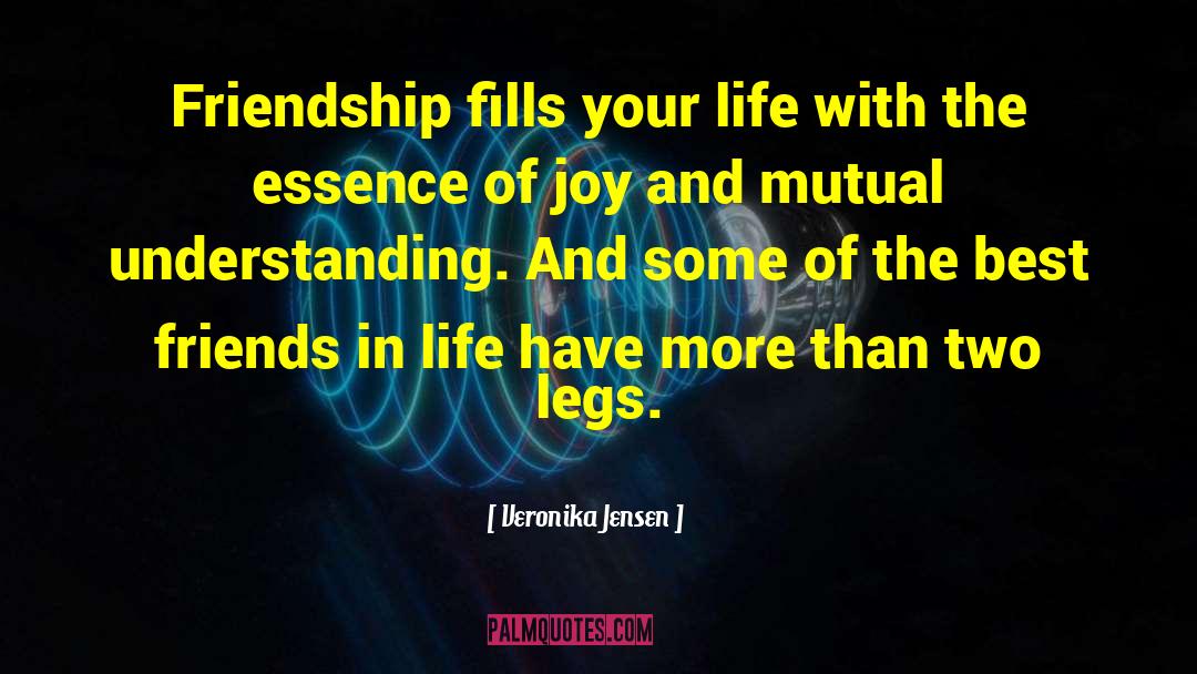 Friendship Over quotes by Veronika Jensen