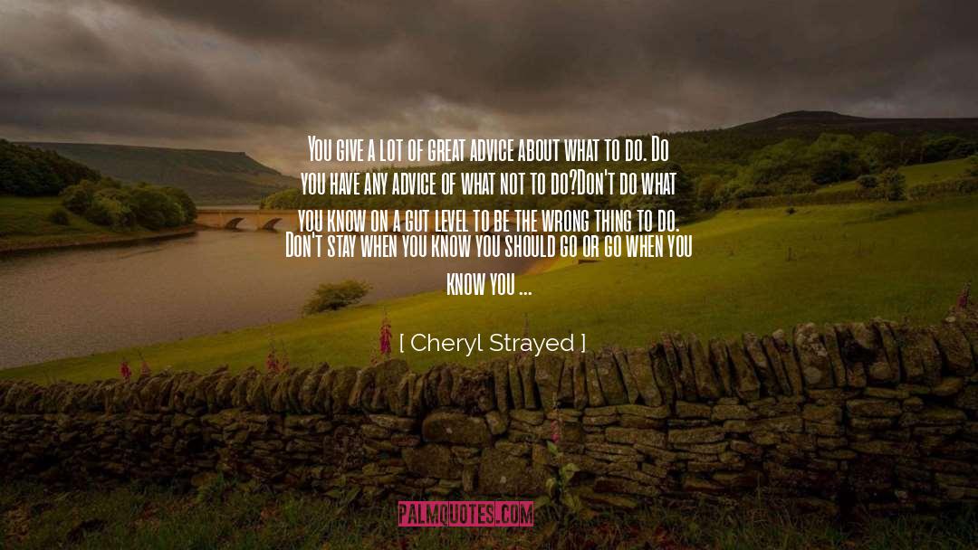 Friendship Over quotes by Cheryl Strayed
