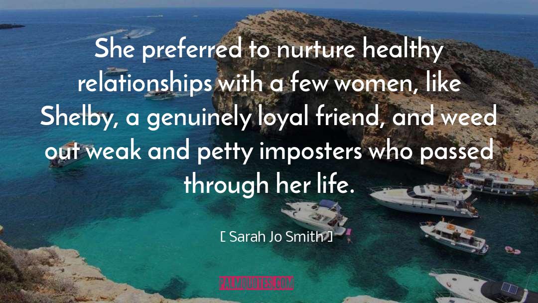 Friendship quotes by Sarah Jo Smith