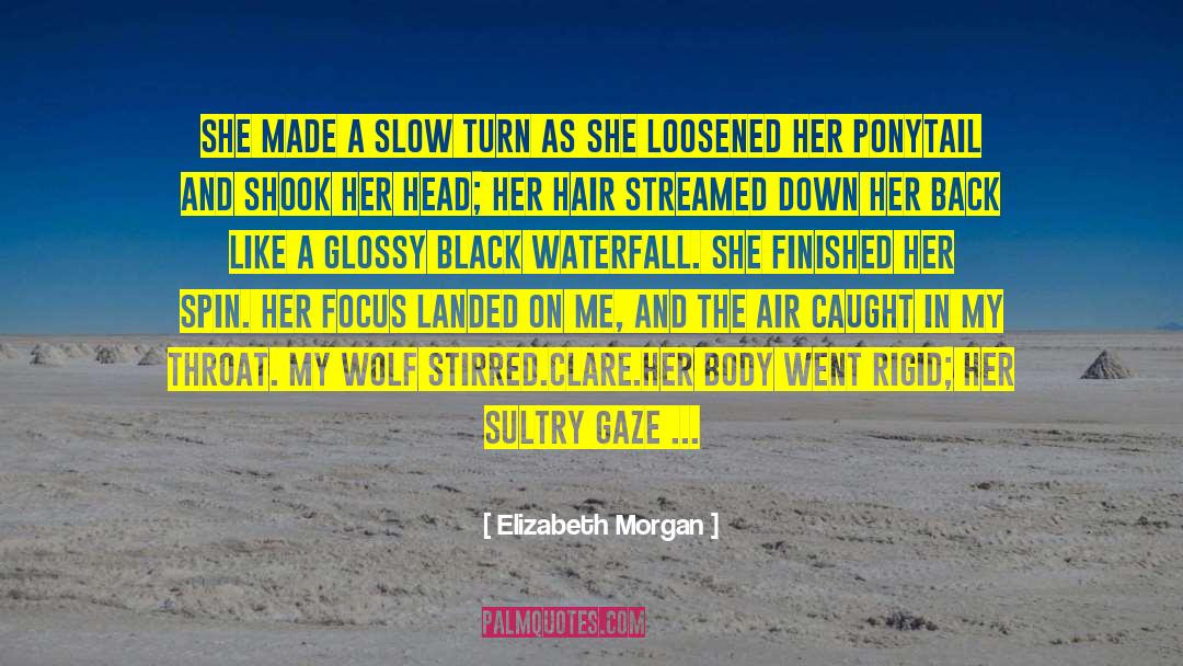 Friendship Romance quotes by Elizabeth Morgan