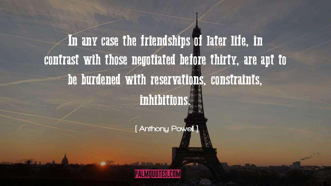 Friendships quotes by Anthony Powell