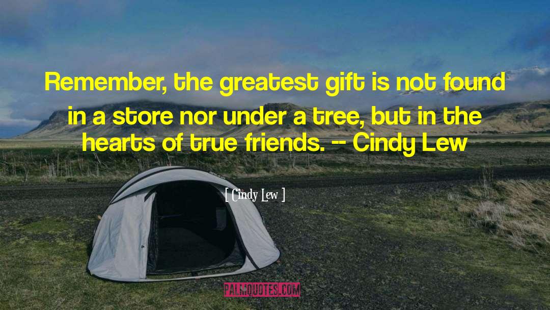 Friens quotes by Cindy Lew