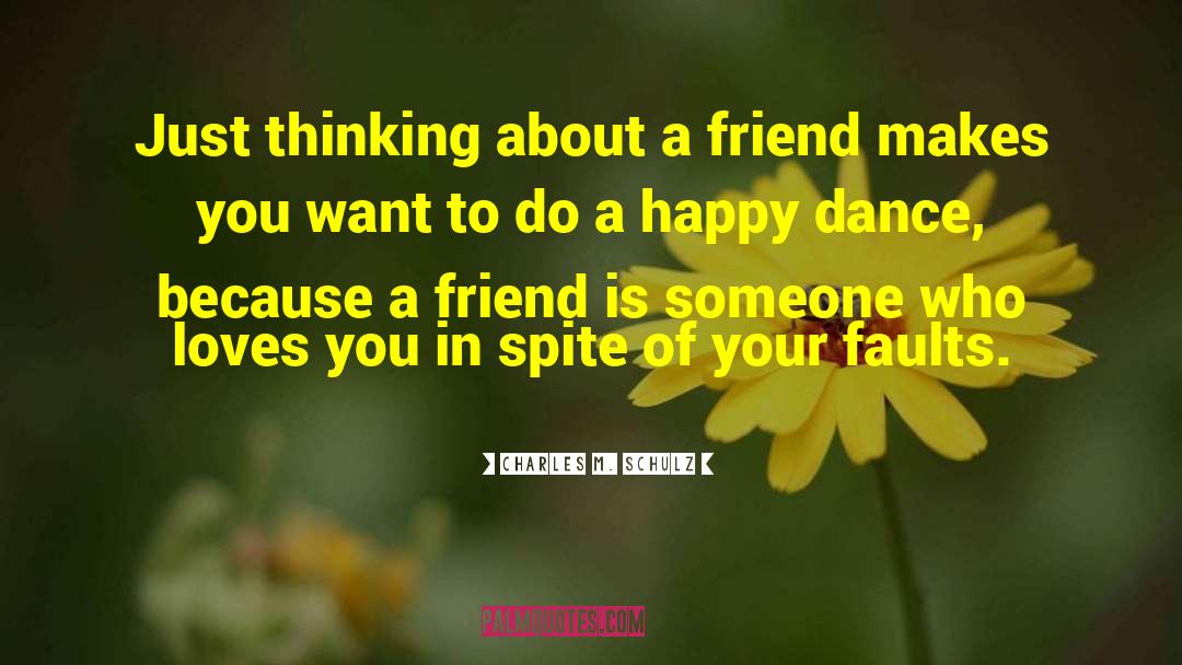 Frienship quotes by Charles M. Schulz