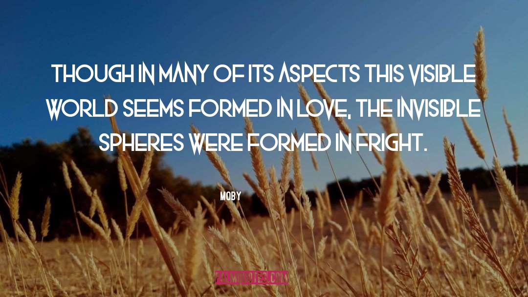 Fright quotes by Moby
